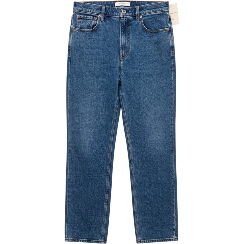 Abercrombie & Fitch The 90s Straight Ultra High Rise Jeans Blue Denim 28 6R